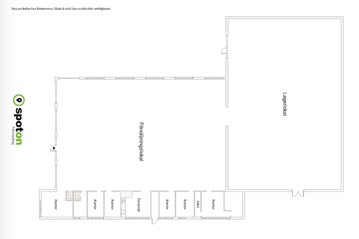 Planritning - Svarvaregatan 16