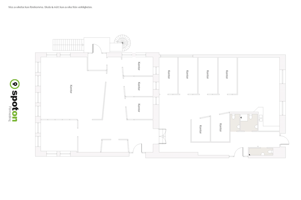 Planritning - Slottsmöllan