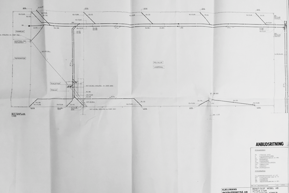 Planritning - Verkstadsgatan 8