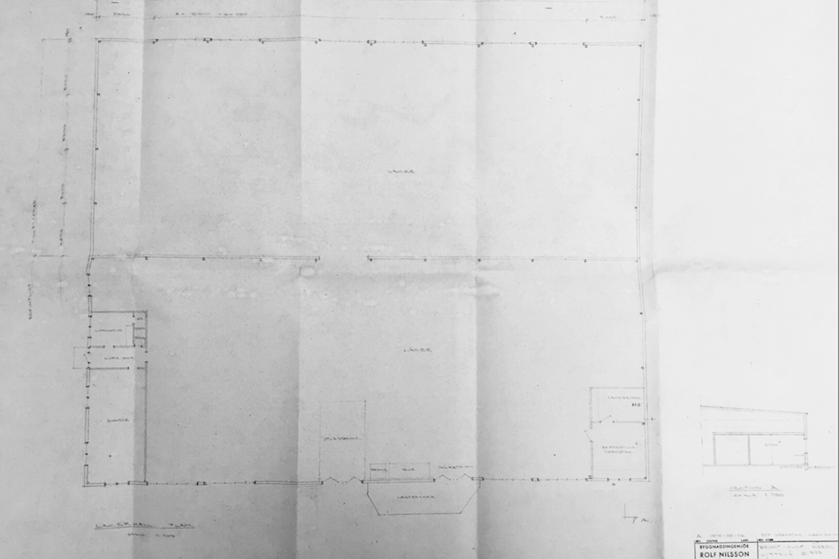 Planritning - Verkstadsgatan 8