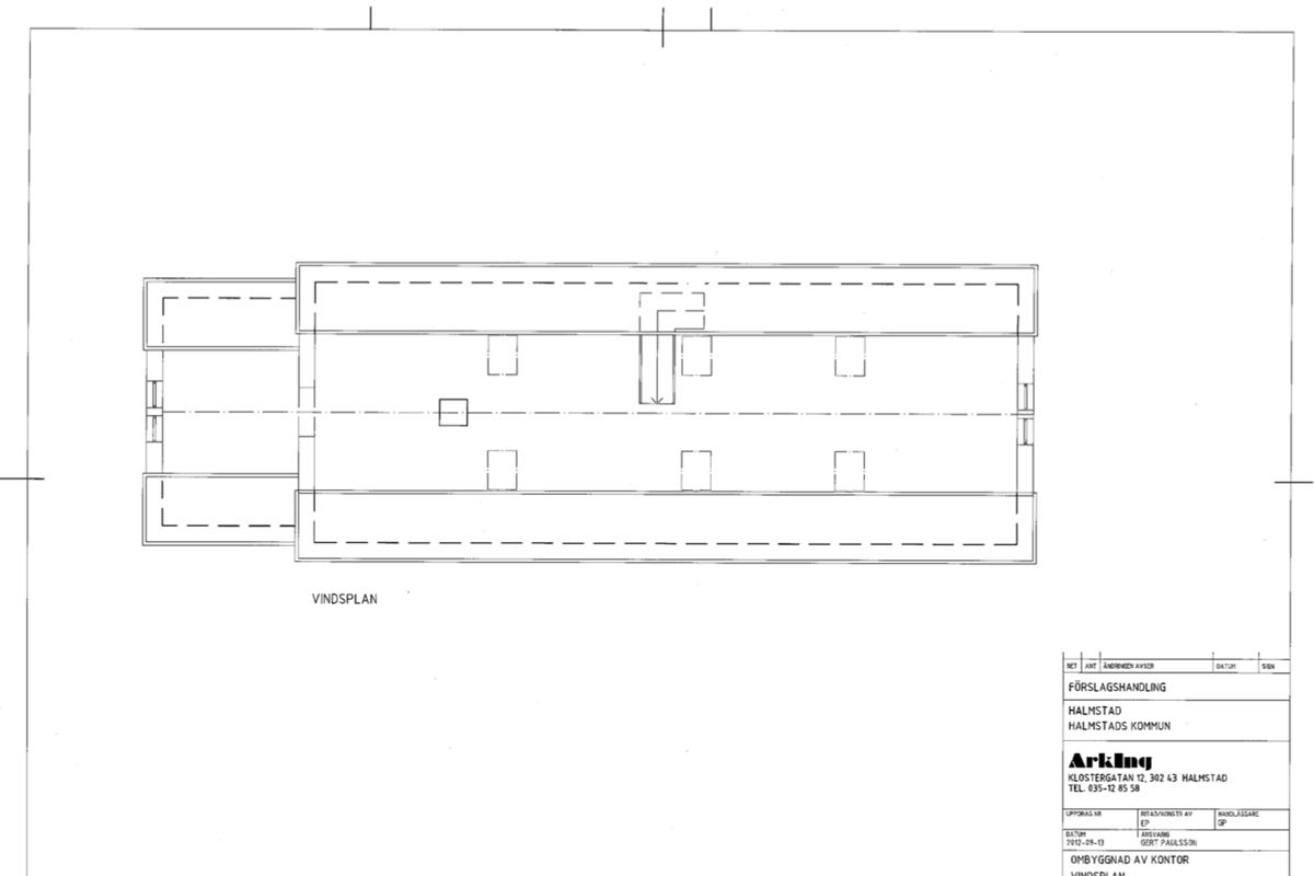 Planritning - Norra Station