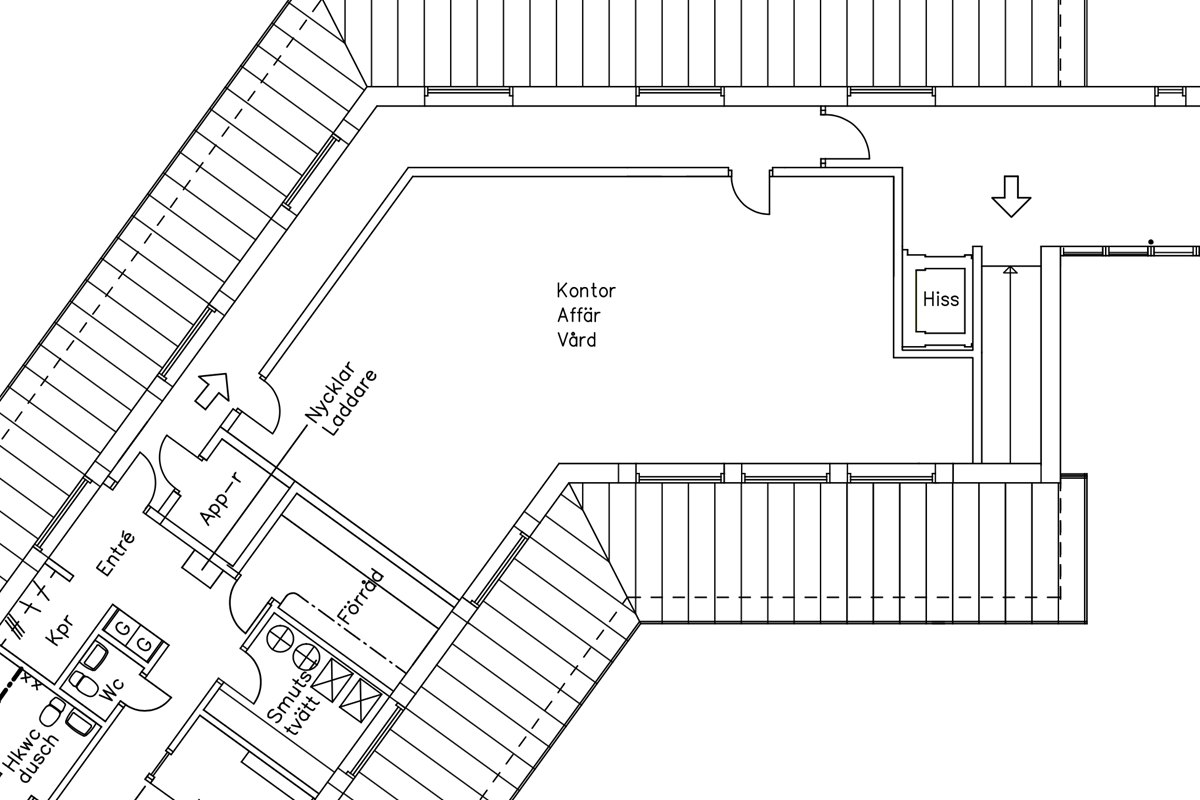 Planritning - Kungsvägen 35