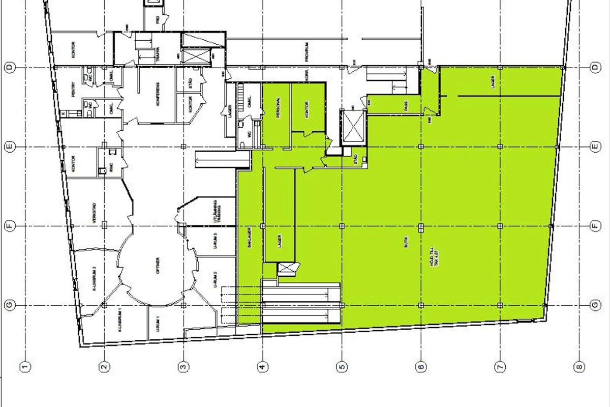 Planritning - Brogatan 3