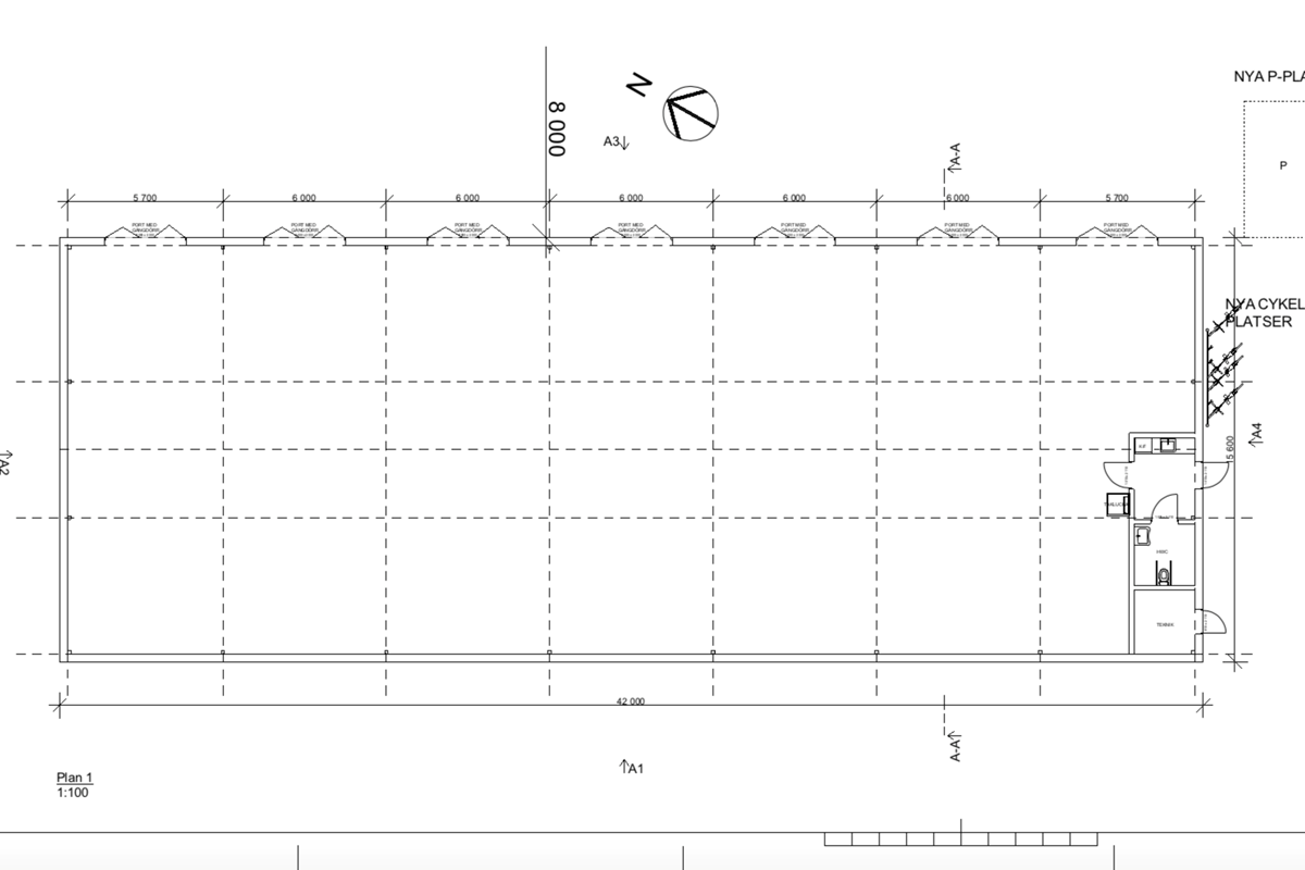 Planritning - Sadelvägen 8