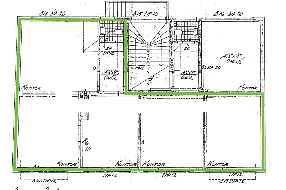 Planritning - Brogatan 24