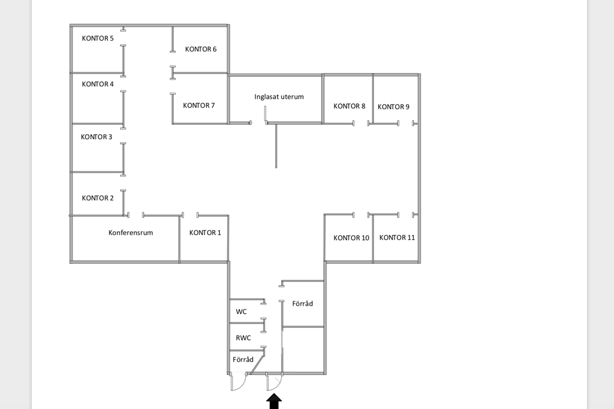 Planritning - Svingelvägen 2