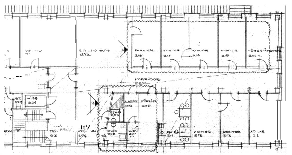 Planritning - Östertullsgatan 12